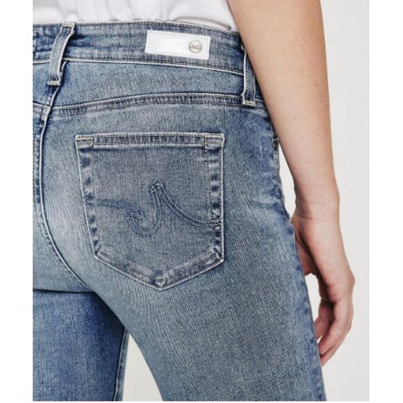 AG Adriano Goldschmeid DENIM NWT Mari High Rise Straight Leg Denim Jean // 00 - Picture 3 of 11